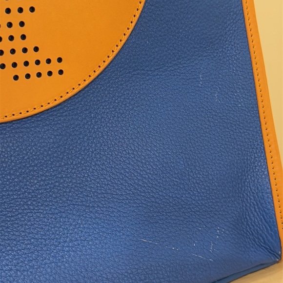 Tory Burch Bag Transparent & Leather Tote Wristlet Set - Picture 15 of 17